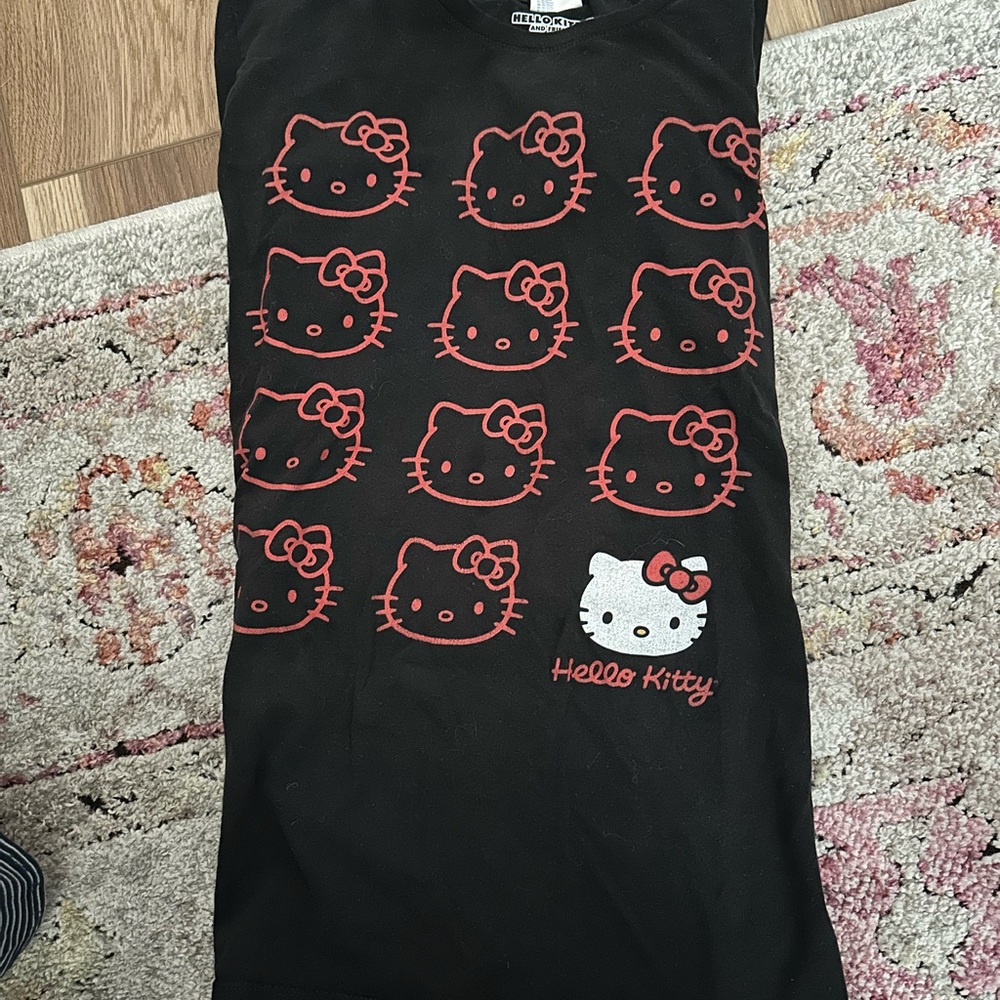 Hello Kitty Black Tee Shirt women’s xl